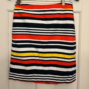 Banana Republic Striped Pencil Skirt